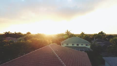 Un vol avec une caméra drone