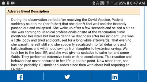 Dad gets his daughter jabbed with poison she is losing her mind he can't figure out what went wrong?