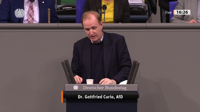 Dr. Gottfried Curio Rede vom 17.03.2022 - Aktuelle Stunde - Lage der ukrainischen Flüchtlinge