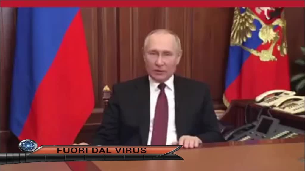 IL DISCORSO DI PUTIN SENZA CENSURA AMERICANA! Fuori dal Virus n.093.SP