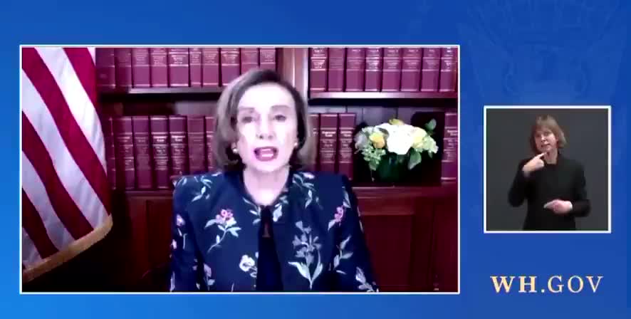 Insane or drunk? Nancy Pelosi giddily proclaims 'Open Biden' is her magic word in awkward video