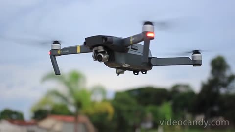 A FLYING DRONE