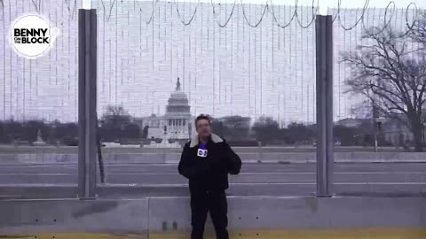 The wall around the White House