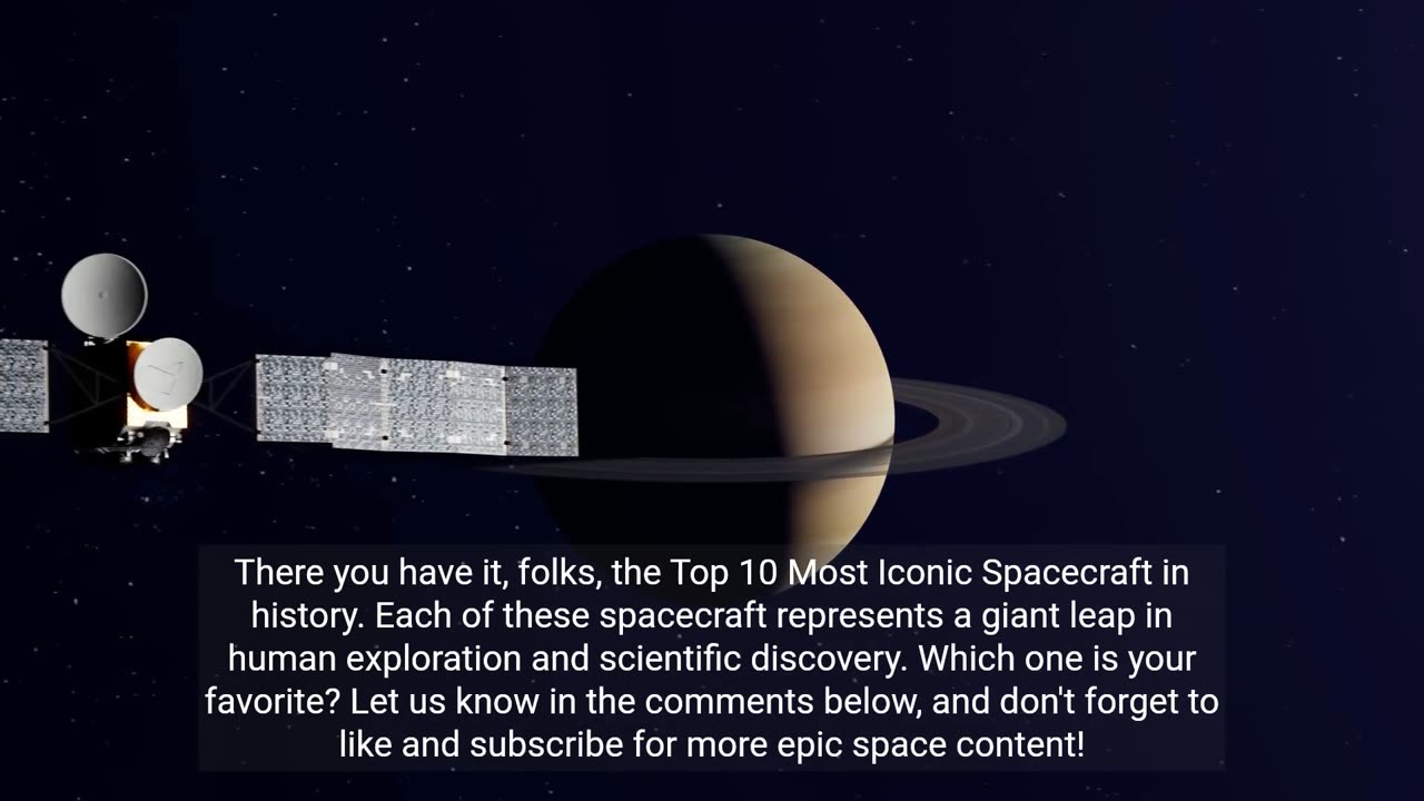 Top 10 Most Iconic Spacecraft in History
