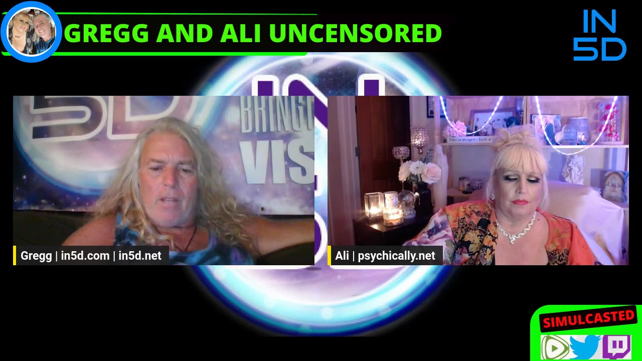 PsychicAlly and Gregg In5D LIVE and UNCENSORED #0012 June 29, 2023