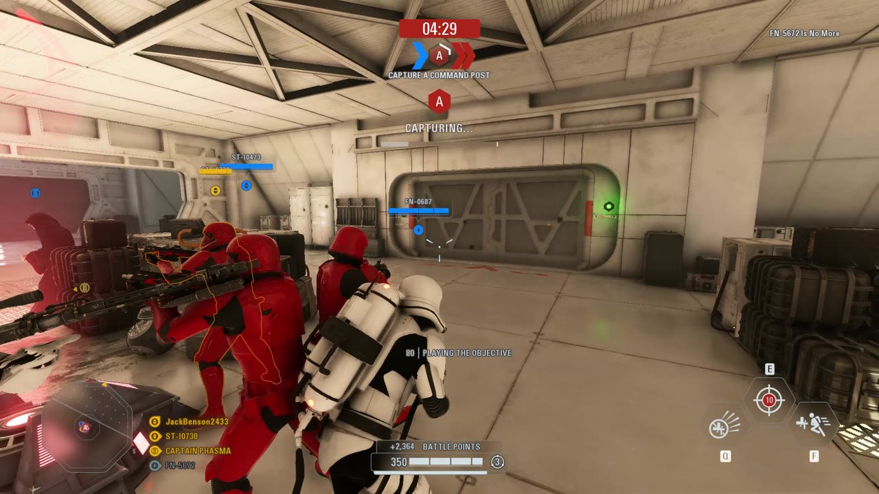 Star Wars Battlefront II: Instant Action Mission (Attack) MC85 Star Cruiser First Order Gameplay