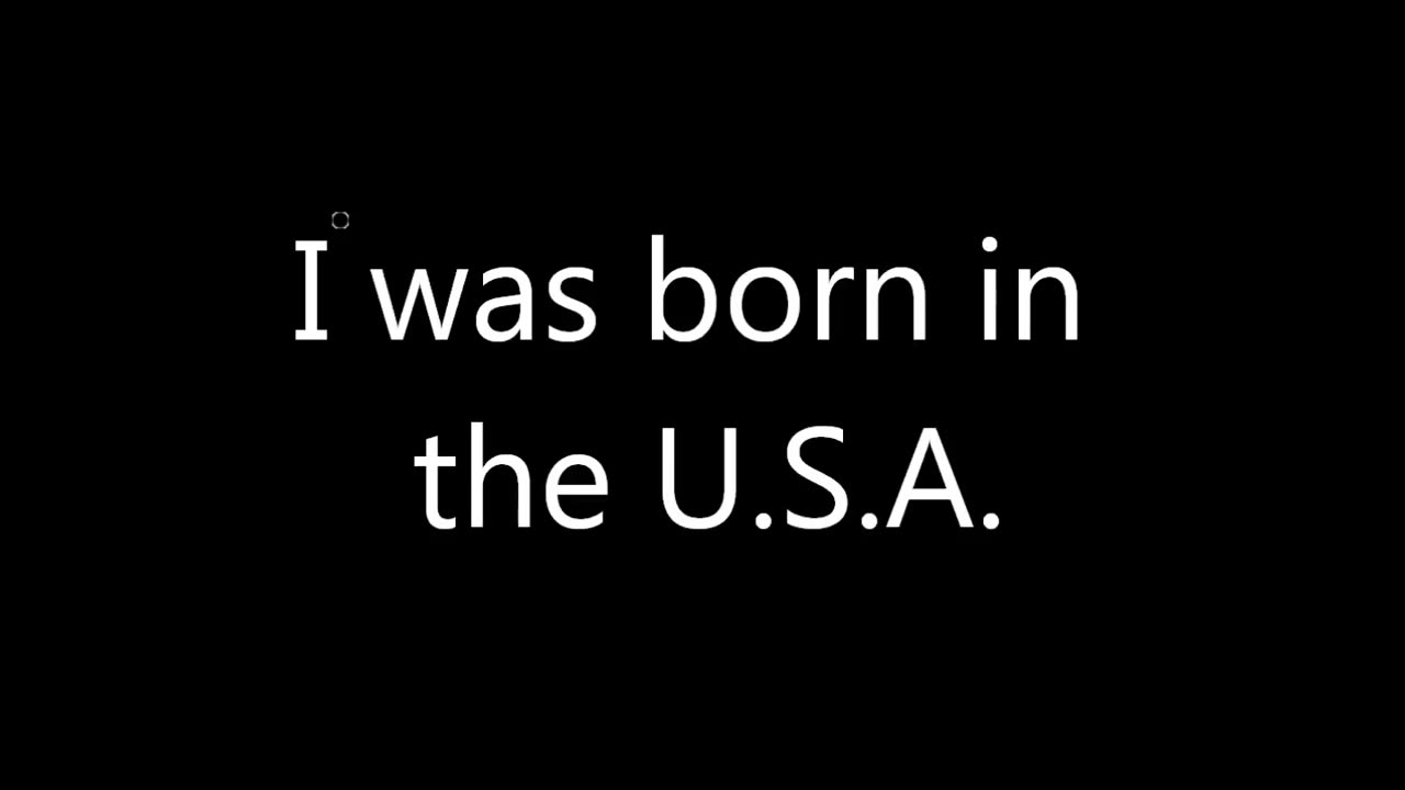 Born In The USA By Bruce Springsteen