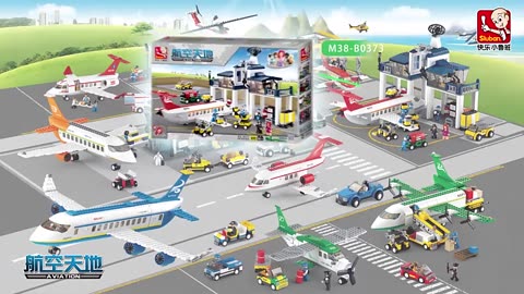 City Cargo Aircraft Plane Storage Airport Airbus Airplane Avion Technical Creative Building