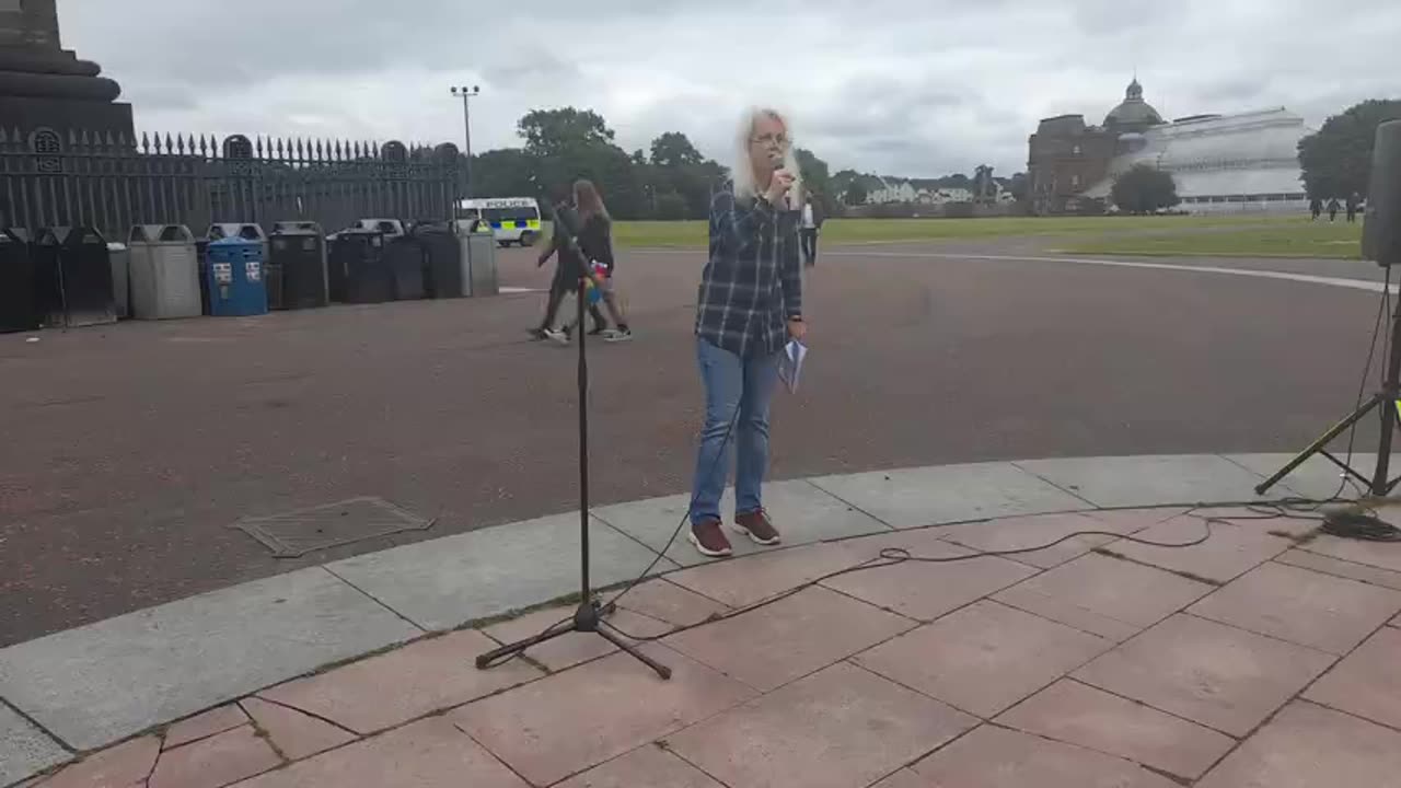 Simona Panaitescu at Glasgow Green - The spirit of the grassroots movement - 31.07.21