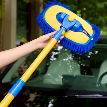 Car Cleaning Brush Car Wash Brush Telescopic Long Handle Mop