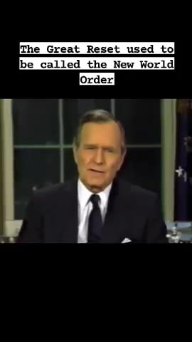 The Great Reset used to be called the New World Order