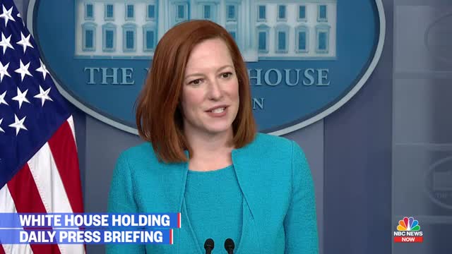 Psaki On Why Biden Fell Up The Steps, They're A Bit Tricky Sometimes