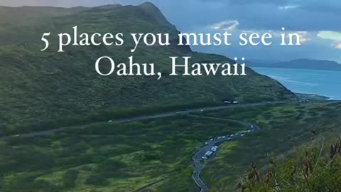 Hawaï is so beautiful