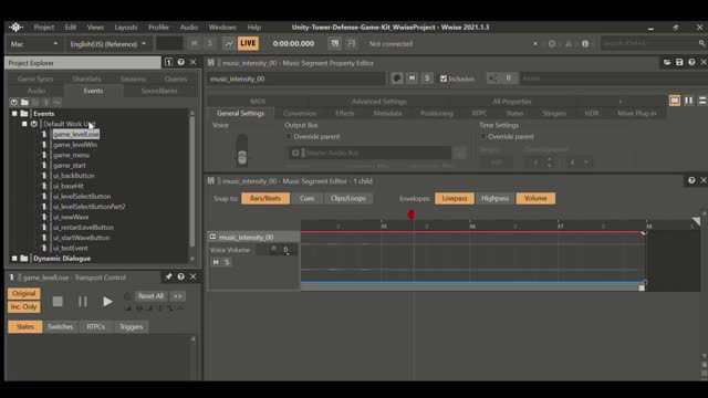 Using Wwise for sound effects in Unity