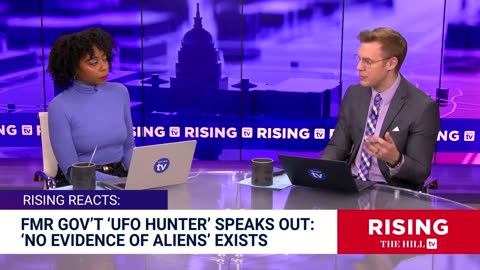 Fed 'UFO HUNTER' Says NO EVIDENCEOf Aliens Exists, Blames MISINFO &CONSPIRACISTS: Robby Soave