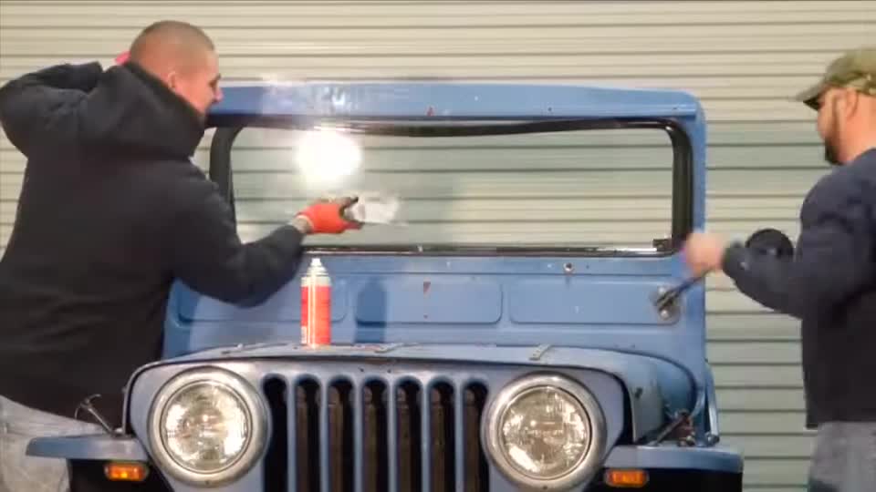 Windshield Replacement on 1947 CJ-2A