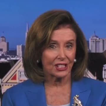DRUNK PELOSI CONTROLLED A SERITY BONDS BYTCH