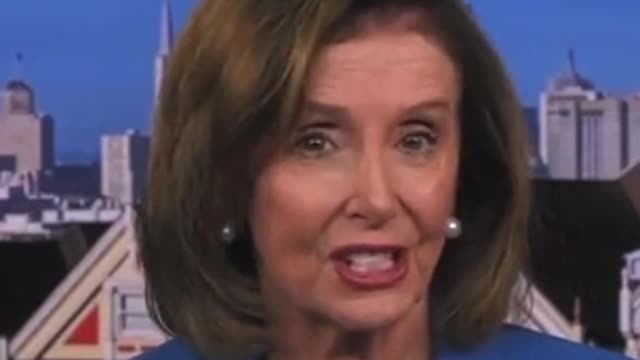 DRUNK PELOSI CONTROLLED A SERITY BONDS BYTCH