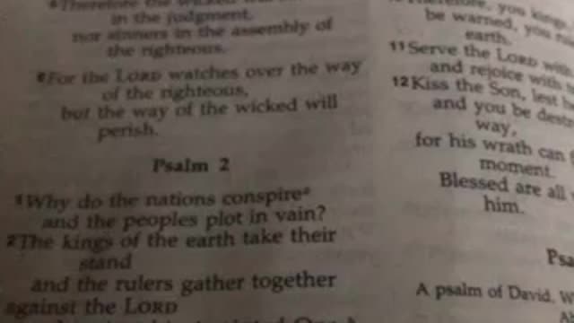 Jesus the Messiah found in Psalm 2 Kara, Tanakh, Old Testament, Jewish Bible, Old Covenant