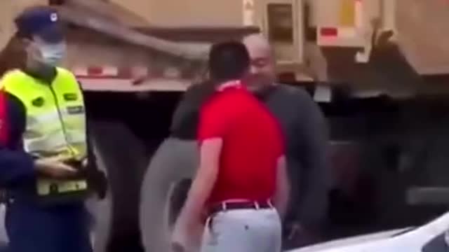 Dispute between two men