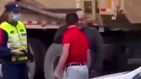 Dispute between two men