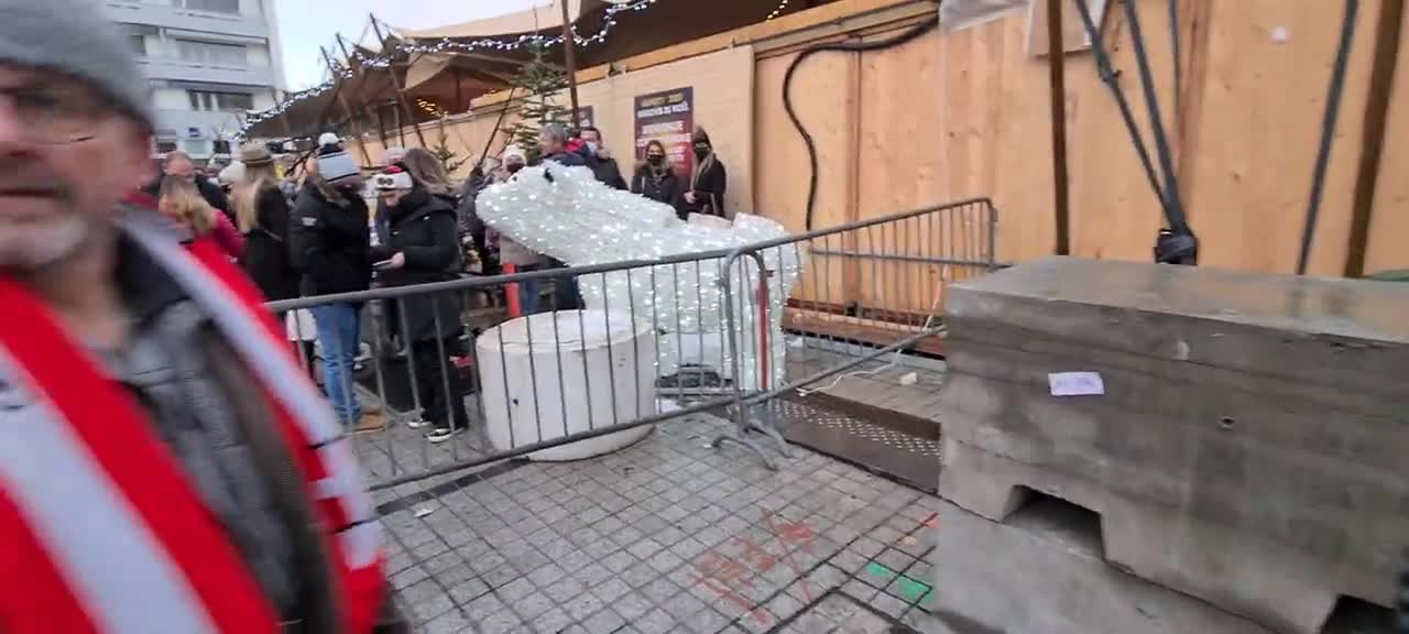 Manifestation Annecy le 11 12 2021