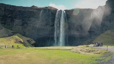 Waterfall of nature is so nice