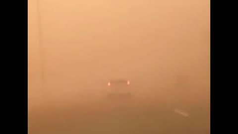 Craziest Dubai Sand Storm