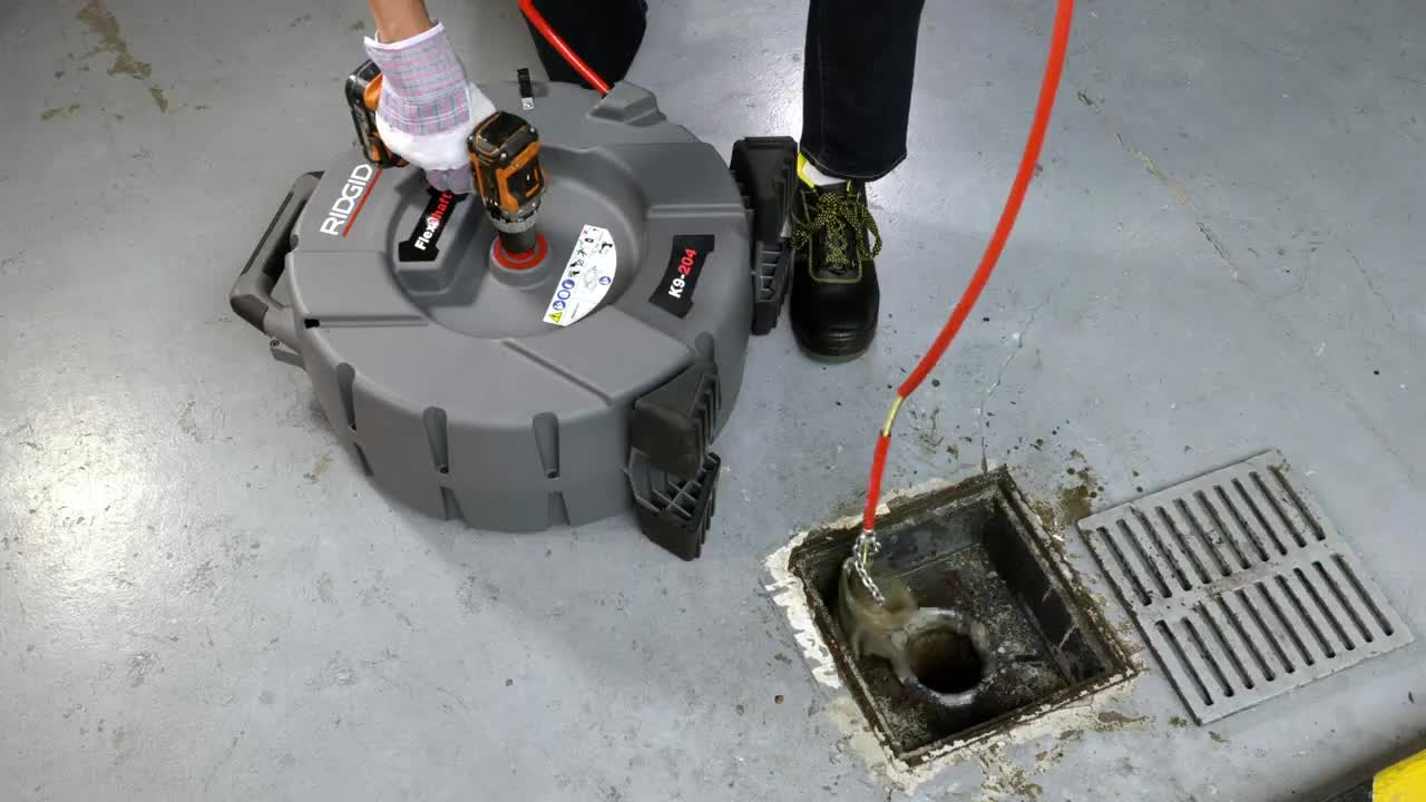 RIDGID Flexshaft Drain Cleaning Machine