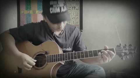 Alif ba ta king fingerstyle of indonesia