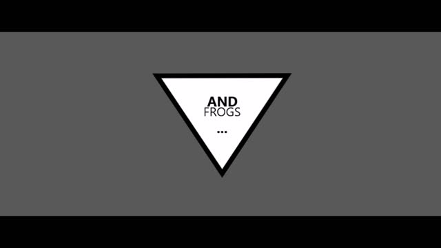 And Frogs...