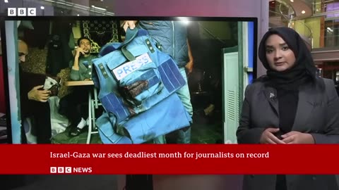 NGO says at least 64 journalists killed in Israel-Gaza war since 7 October | BBC News