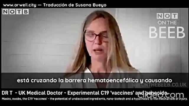 Dra en Reino Unido nos habla de un MASS GENOCIDIO. Plandemia Covid 19 Coronavirus