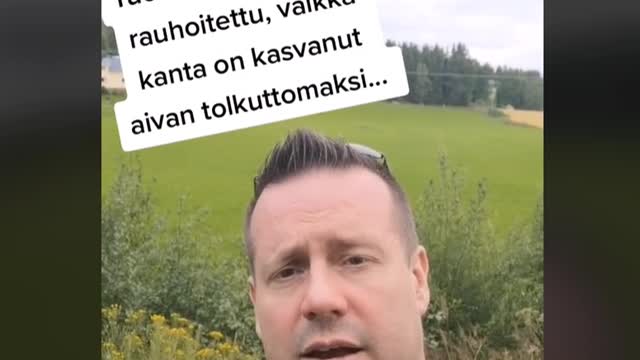 Kun Viherpiipertäjien luonnonsuojelu menee liian pitkälle