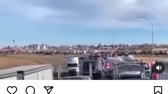 Massive Crowd - Freedom Convoy in Montana