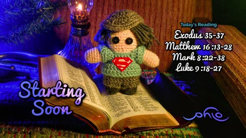 Bible Reading - Exodus 35-37, Matthew 16:13-28, Mark 8:22-38, Luke 9:18-27