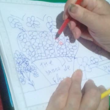 pintando flores nas telas pt11
