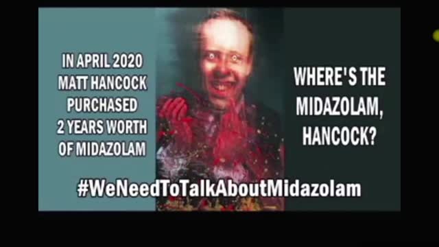 Midazolam - Matt Hancock hoax that killed people