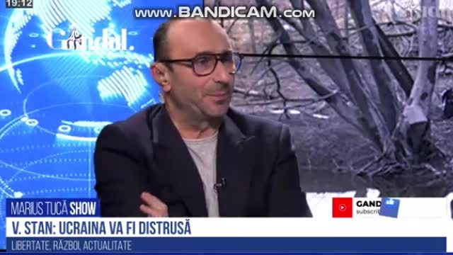 Valentin Stan la Marius Tucă Show: Statele Unite ale Americii au instalat la Kiev un guvern fascist care să oprească Rusia