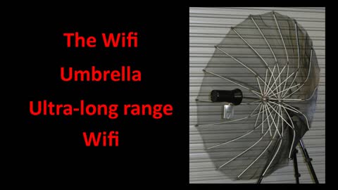 The wifi umbrella ultra long range wifi