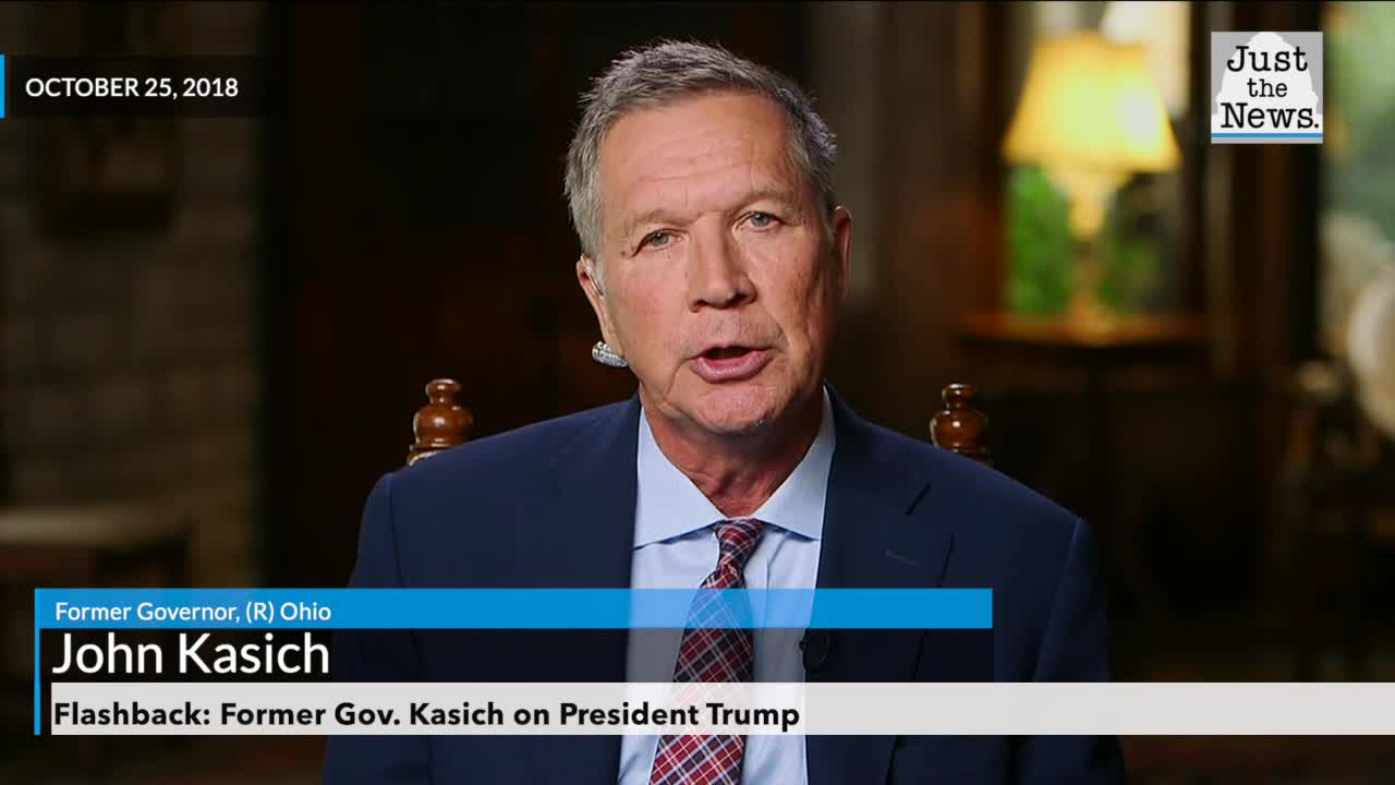 Flashback: Former Gov. Kasich on President Trump