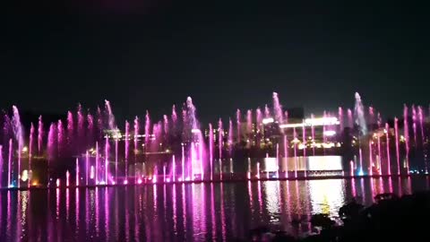 Fountain in Korea.