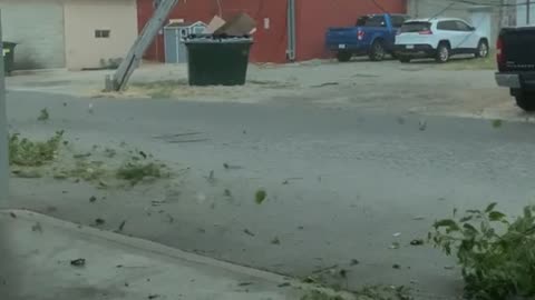 Tornado Takes Down Power LInes