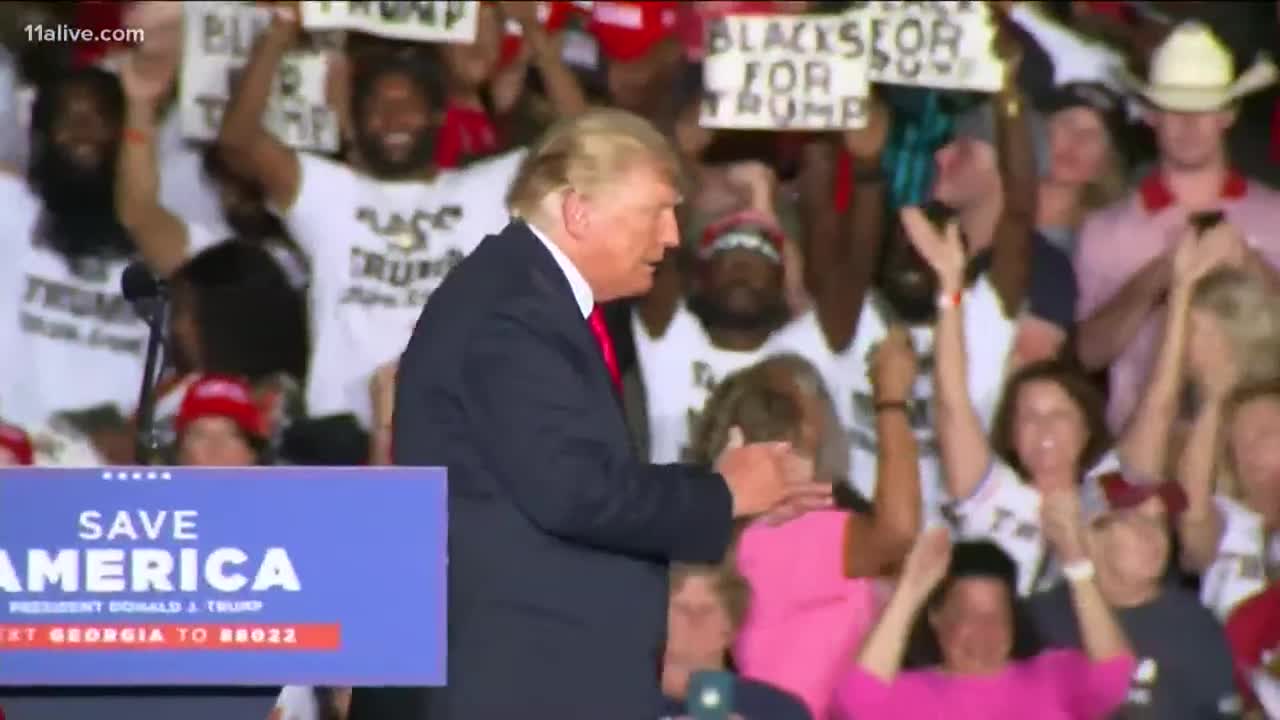 President Donald Trump's 'Save America Rally' in Georgia