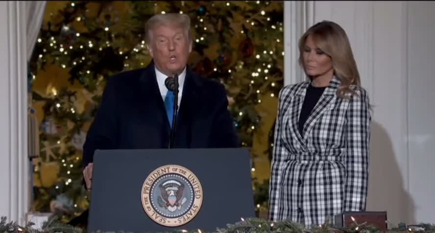 "Lighting of the National Christmas Tree" A Dan Scavino video