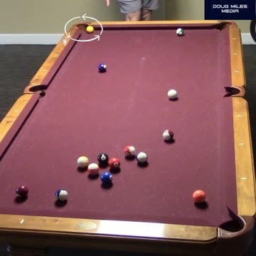 2 ON THE BREAK IN THE SAME POCKET!