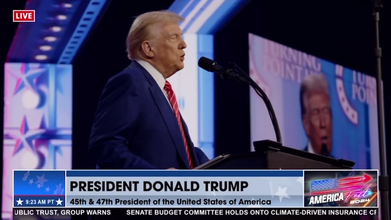 President Trump takes the stage at AmFest, addresses historic election victory