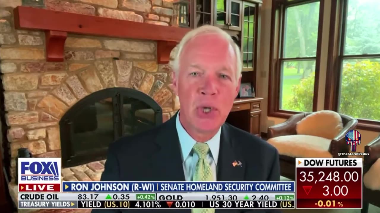 Congressman Ron Johnson alleges that covid was “PRE-PLANNED by an elite group of people. Event 201.”