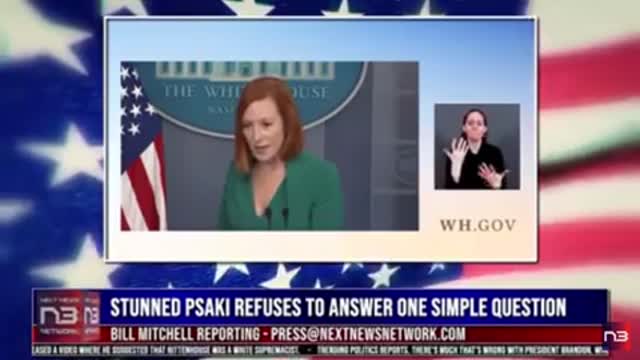 Psaki blaming the prisoners of Afghanistan