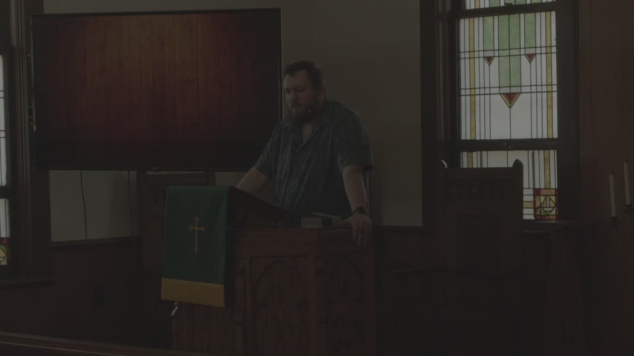 Convicted, my first sermon by Joe, Sunday Sermon at MHW GMC